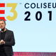 Geoff Keighley hosting the E3 Coliseum event in 2019